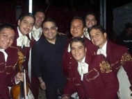 Con Gilberto Santa Rosa