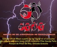 Cartel de SAÑA en las Fiestas de Hortaleza